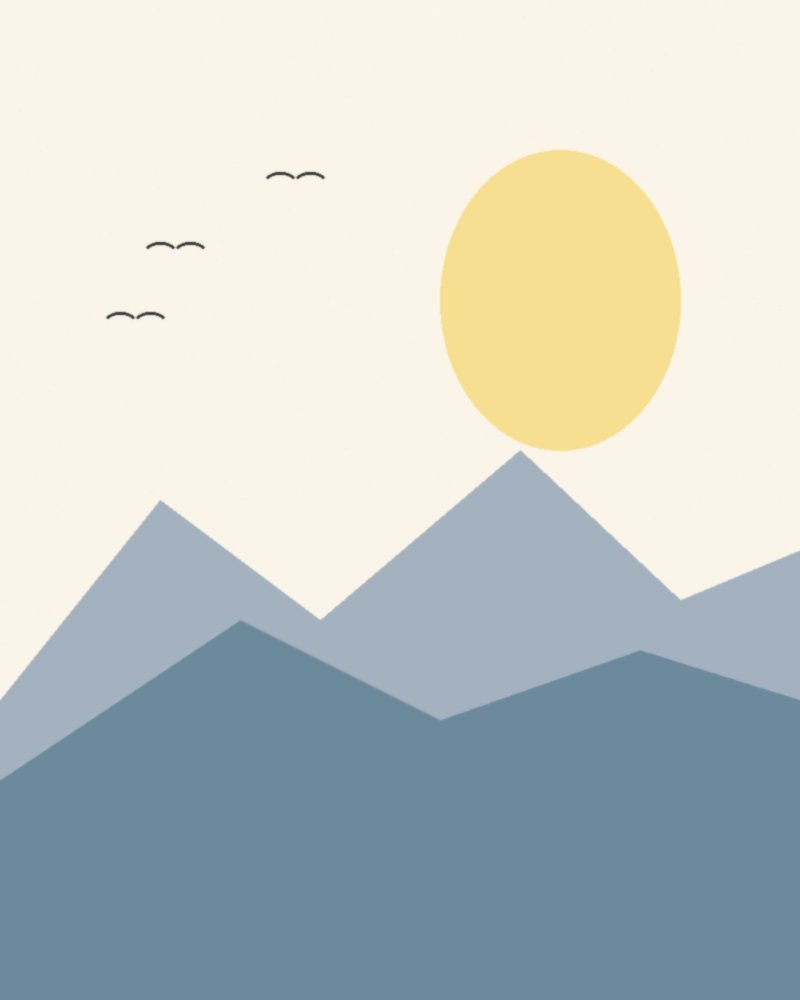 朝の光